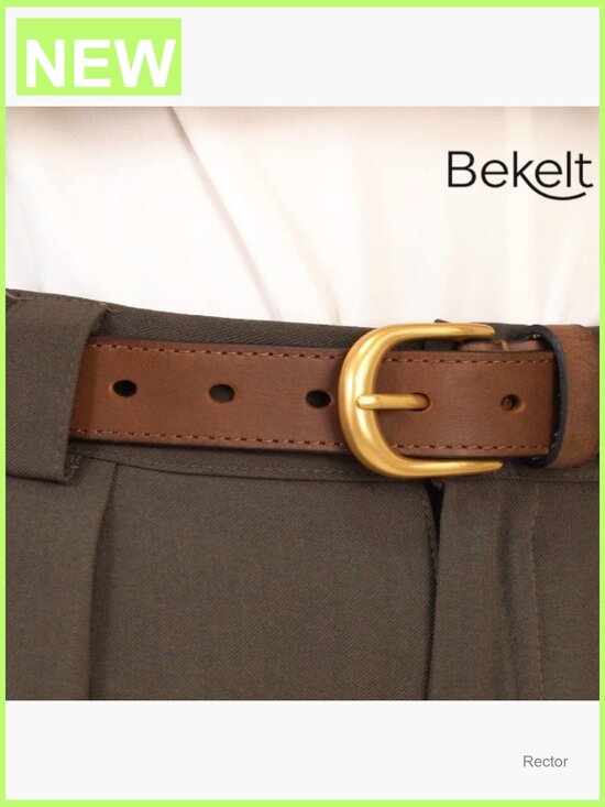 Full Grain Genuine Leather Belt, Heavy Duty Waist Belt for Women